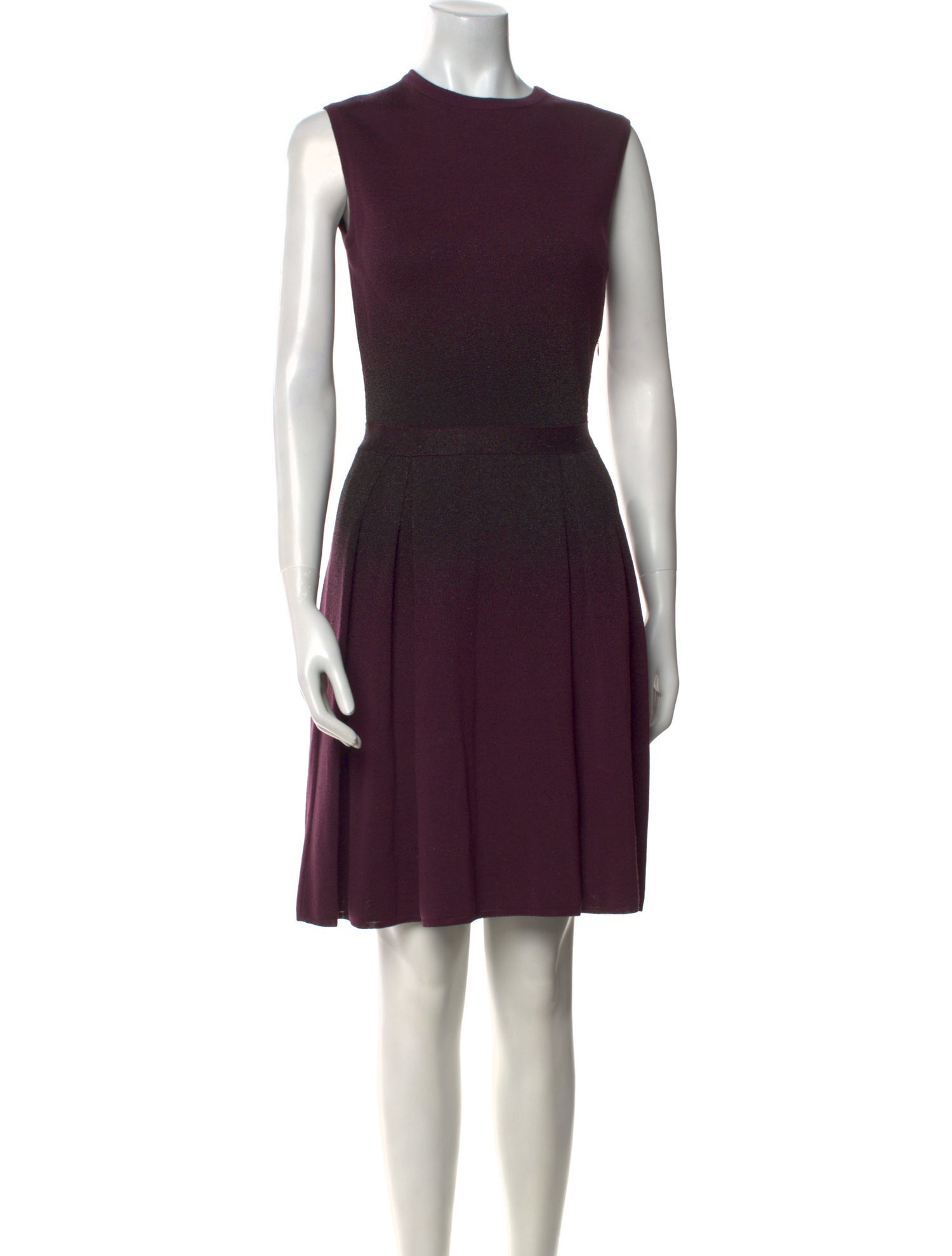 Christian Dior Virgin Wool Knee-Length Dress