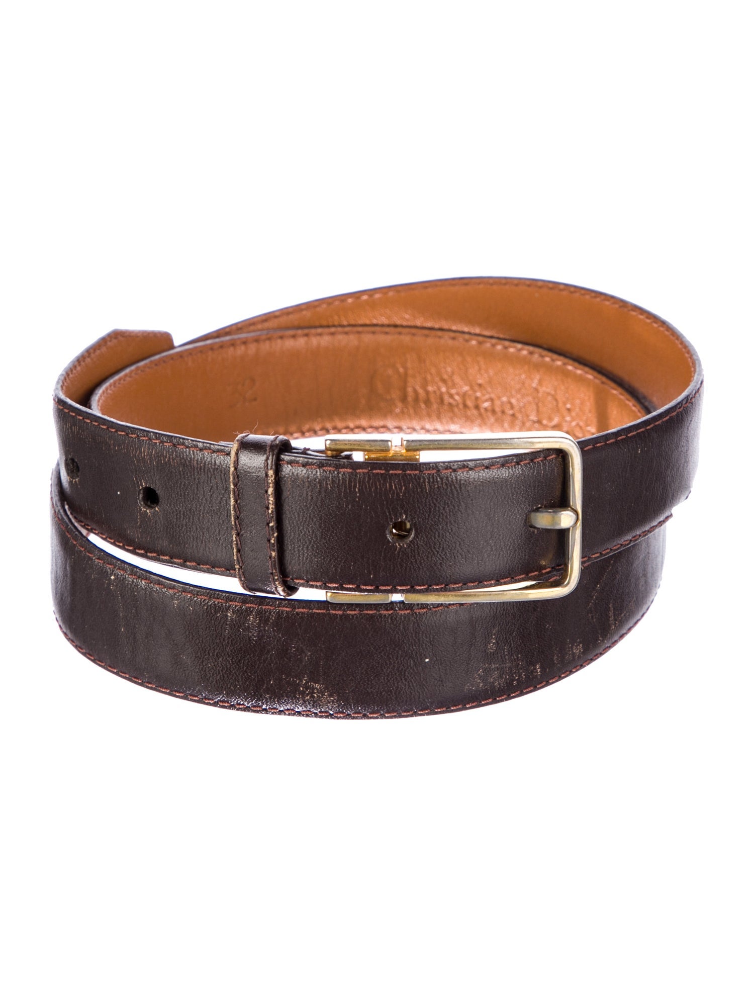 Christian Dior Vintage Skinny Belt