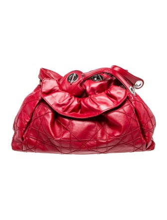 Christian Dior Cannage Top Handle Bag