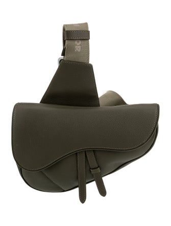 DIOR MEN Leather Saddle 2023