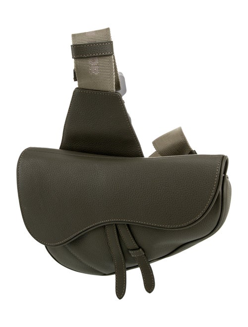 DIOR MEN Leather Saddle 2023
