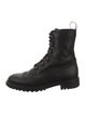 Christian Dior Leather Combat Boots