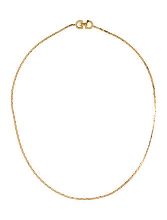 Christian Dior Vintage Chain Necklace