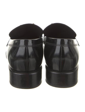Christian Dior Leather Loafers