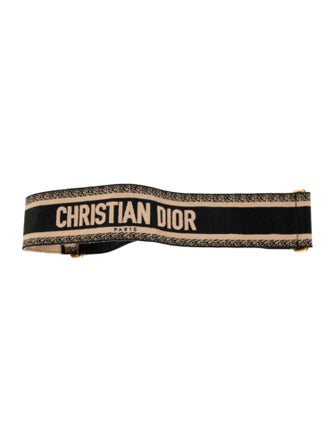 Christian Dior Wide Canvas Waist Belt