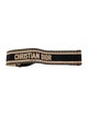Christian Dior Wide Canvas Waist Belt
