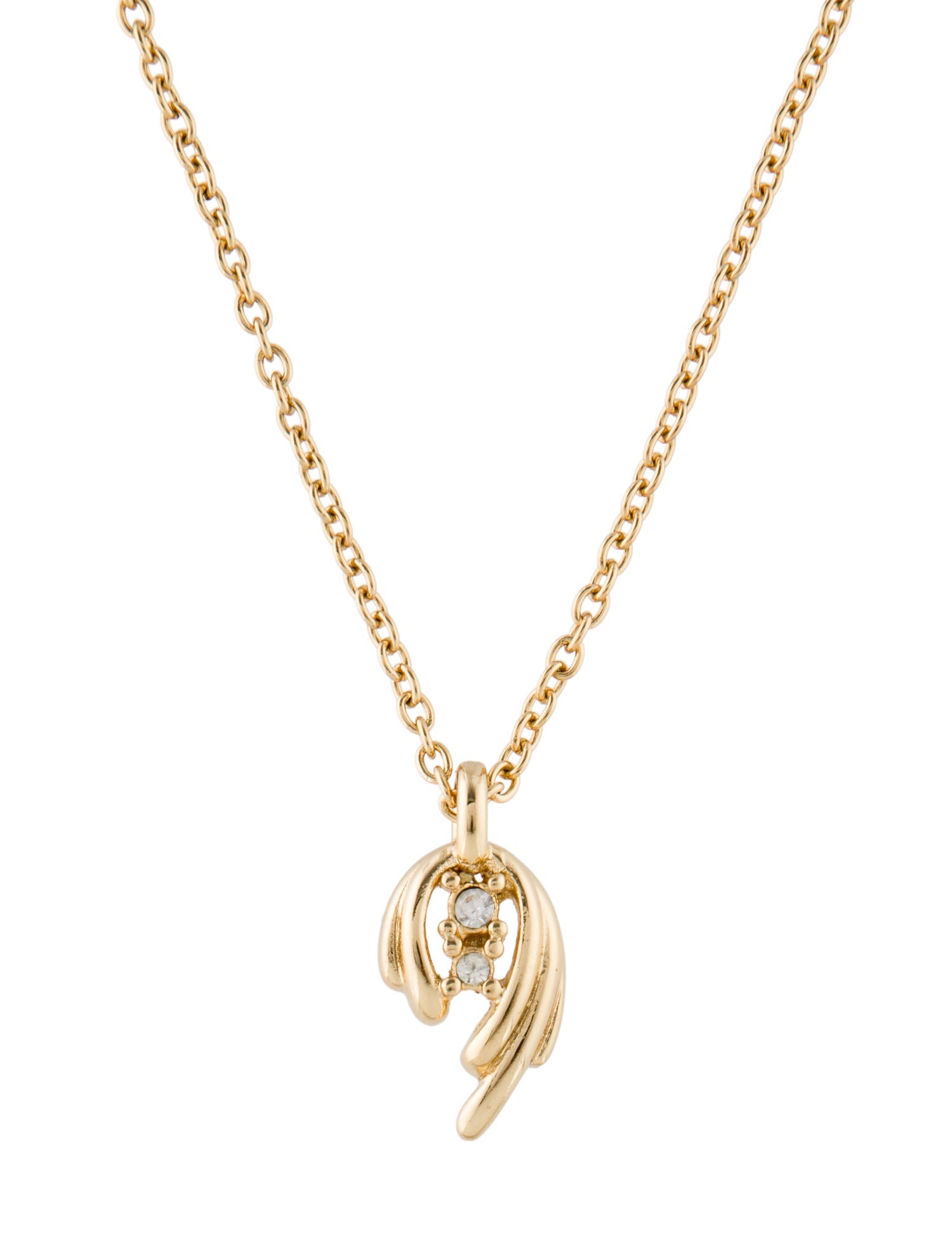 Christian Dior Vintage Pendant Necklace