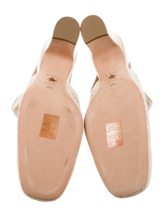 Christian Dior 2020 Cannage Pattern Slingback Pumps