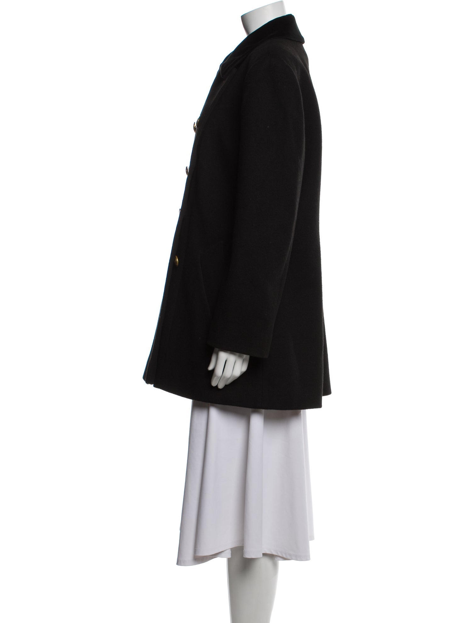 Christian Dior Vintage 1980's Peacoat