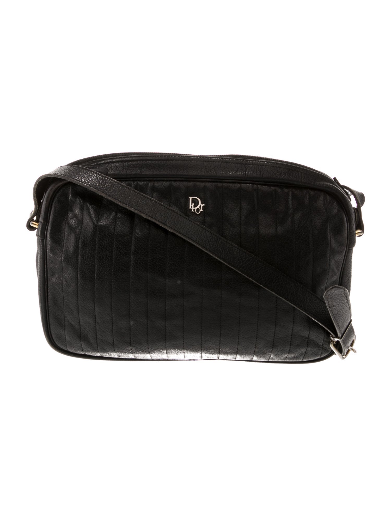 Christian Dior Leather Shoulder Bag Vintage