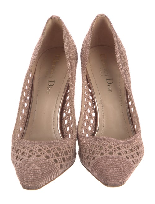 Christian Dior Cannage Pattern Pumps