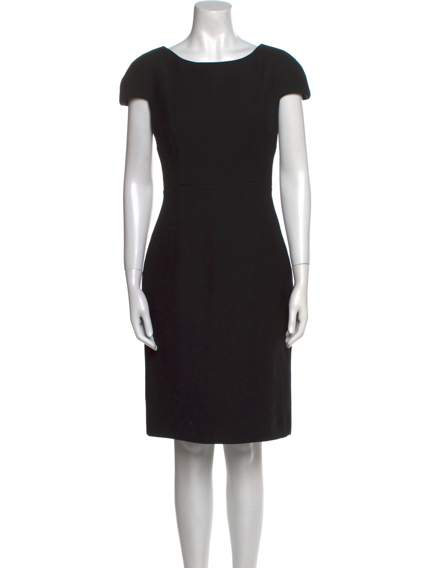 Christian Dior Virgin Wool Knee-Length Dress