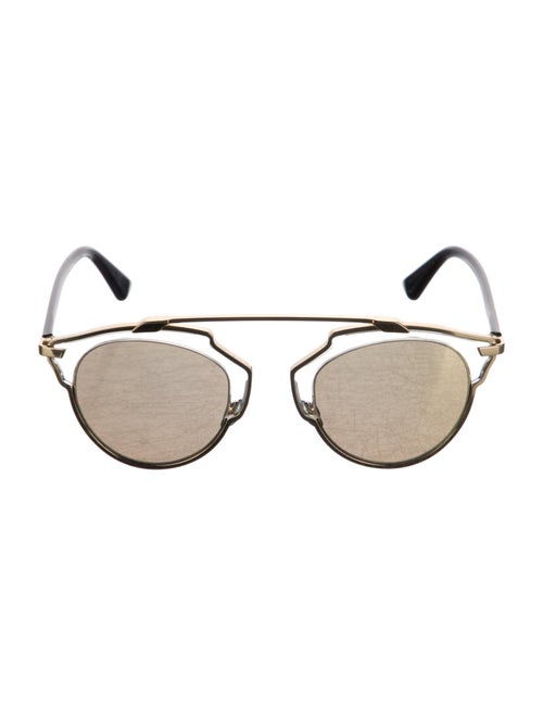 Christian Dior Round Mirrored Sunglasses