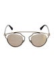 Christian Dior Round Mirrored Sunglasses