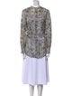 Christian Dior 2021 Floral Print Tunic