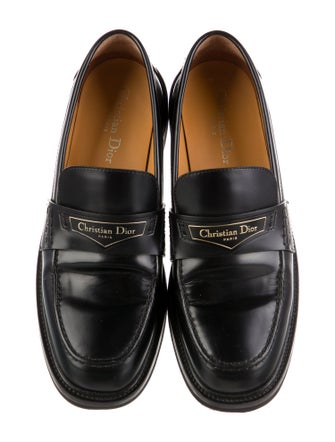 Christian Dior Leather Loafers
