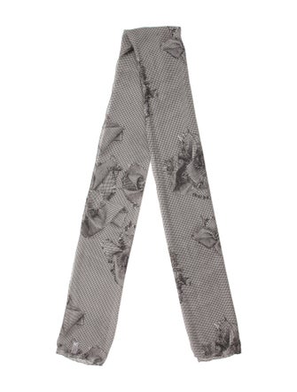 Christian Dior Silk Printed Scarf