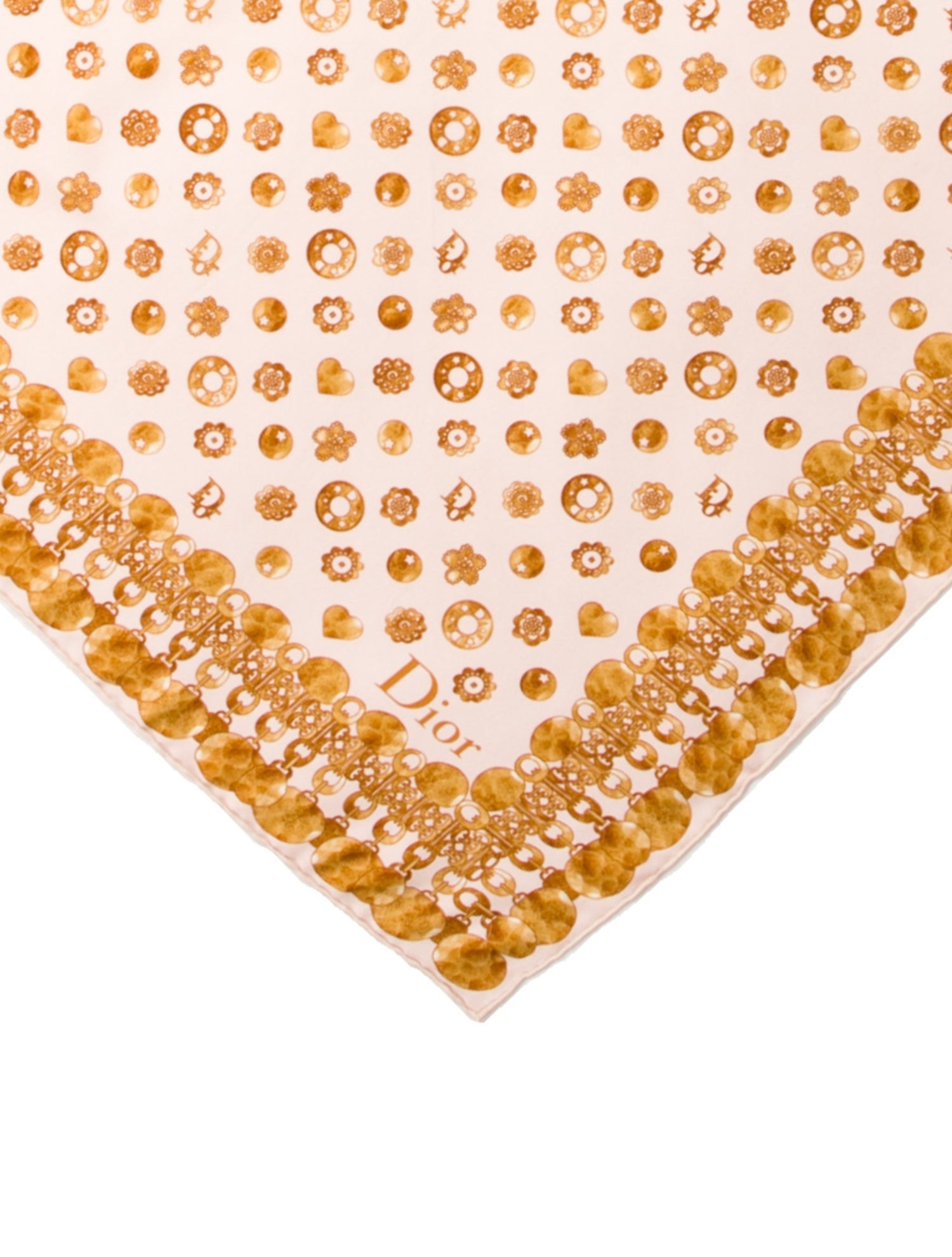 Christian Dior Silk Printed Scarf