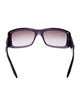 Christian Dior Square Gradient Sunglasses