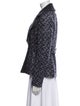 Christian Dior Mohair Tweed Pattern Jacket