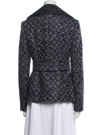 Christian Dior Mohair Tweed Pattern Jacket