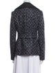 Christian Dior Mohair Tweed Pattern Jacket