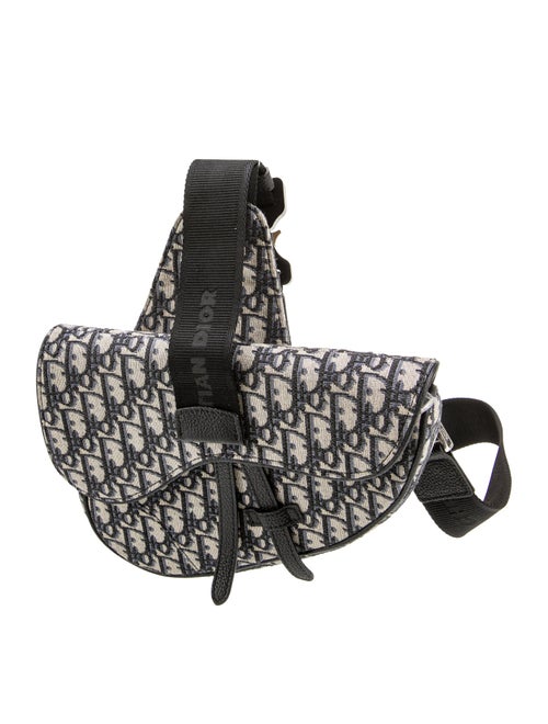 Christian Dior Oblique Jacquard Oblique Saddle
