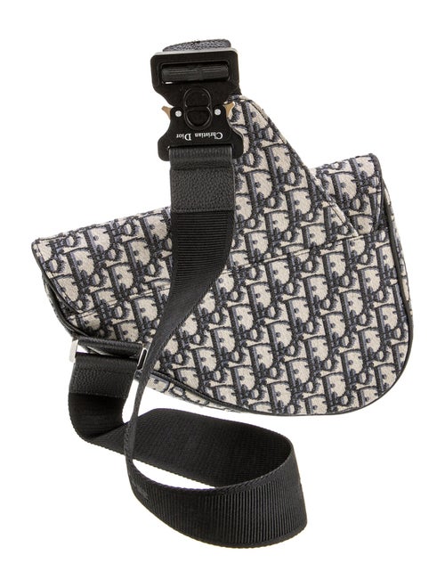 Christian Dior Oblique Jacquard Oblique Saddle