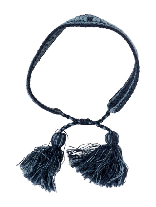 Christian Dior Cotton Thread Woven J'Adior Friendship Bangle Bracelet