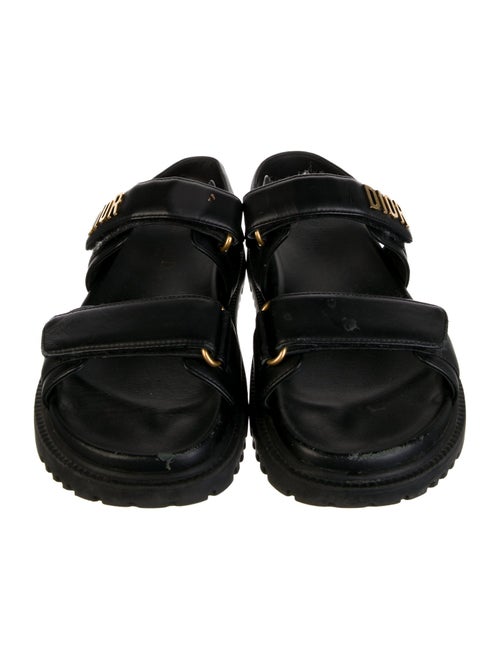 Christian Dior Leather Slingback Sandals