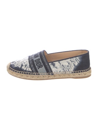 Christian Dior Canvas Printed Espadrilles