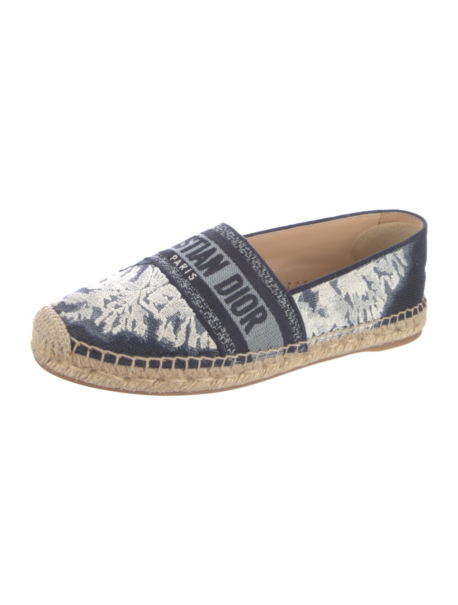 Christian Dior Canvas Printed Espadrilles
