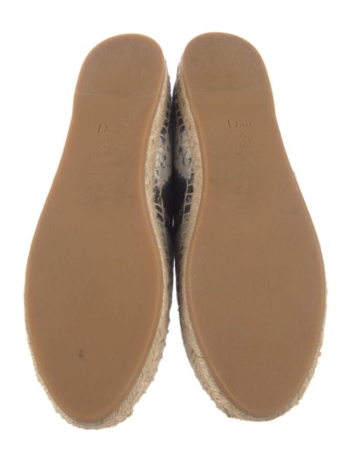 Christian Dior Canvas Printed Espadrilles