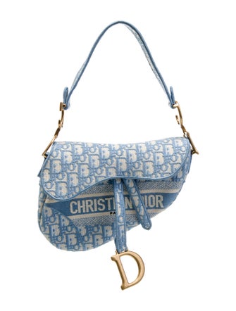 Christian Dior Oblique Jacquard Oblique Saddle