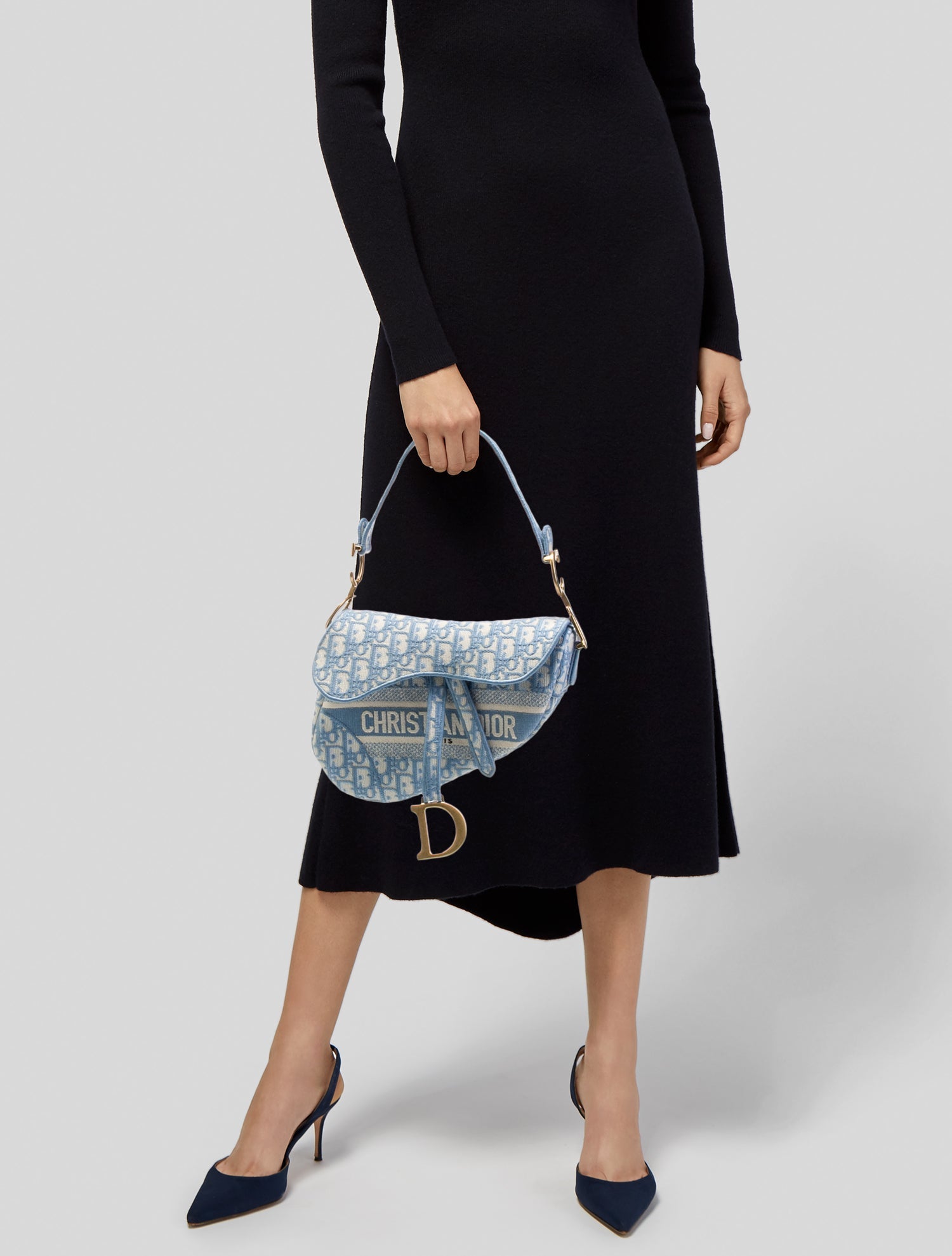 Christian Dior Oblique Jacquard Oblique Saddle