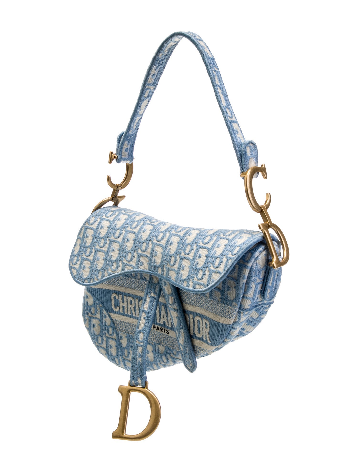 Christian Dior Oblique Jacquard Oblique Saddle