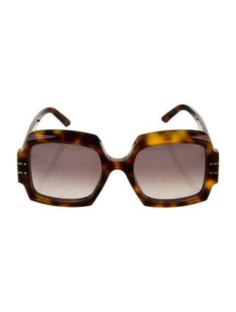 Christian Dior Square Gradient Sunglasses