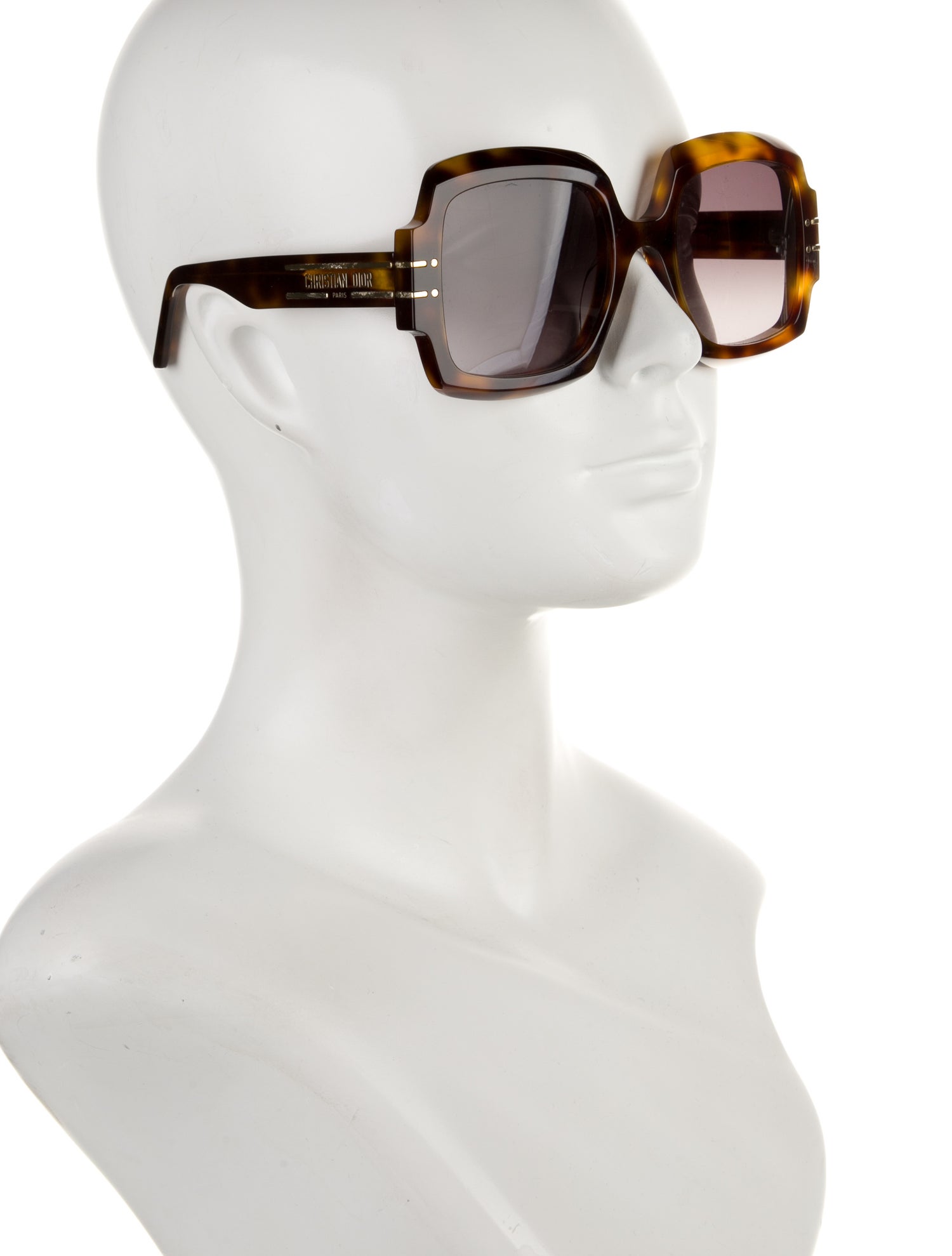 Christian Dior Square Gradient Sunglasses