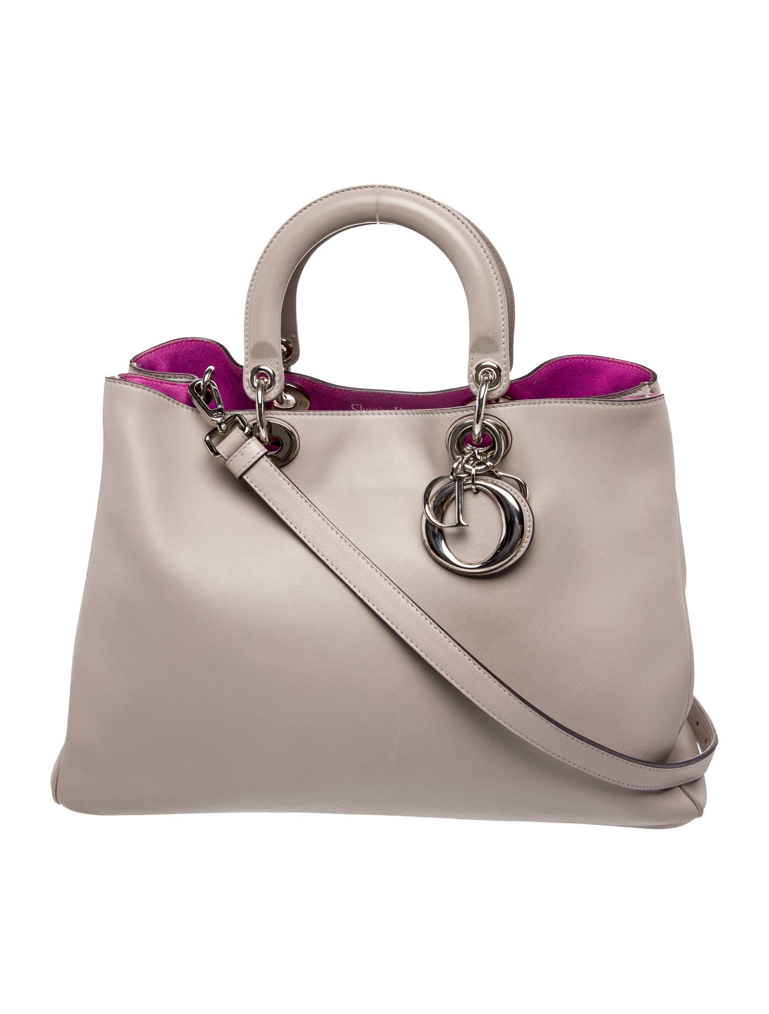 Christian Dior Leather Diorissimo Large