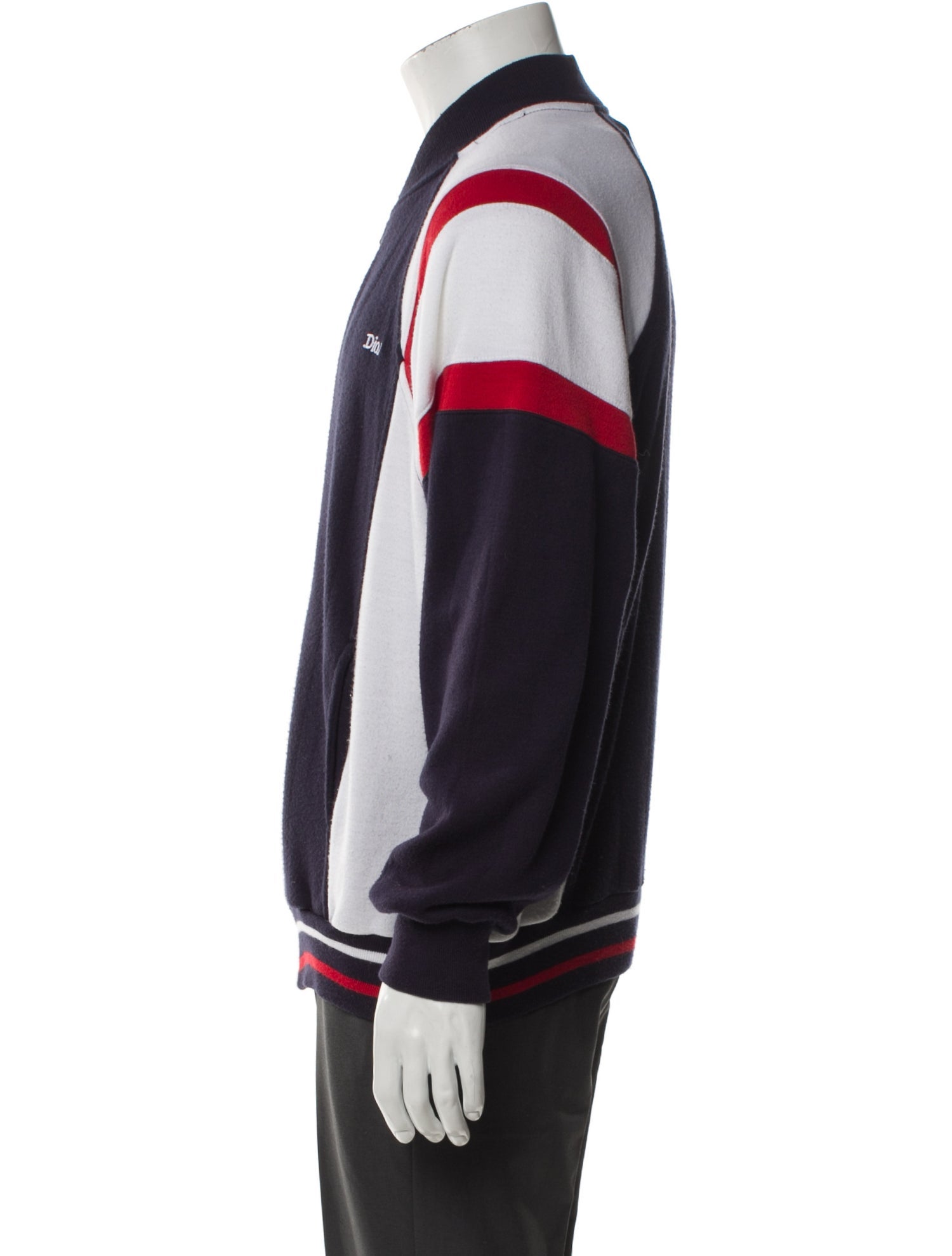 Christian Dior Monsieur Vintage Colorblock Pattern Jacket