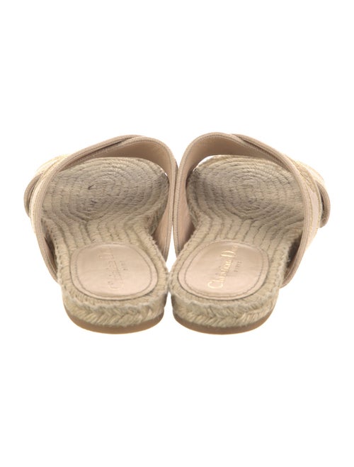 Christian Dior Canvas Printed Espadrilles