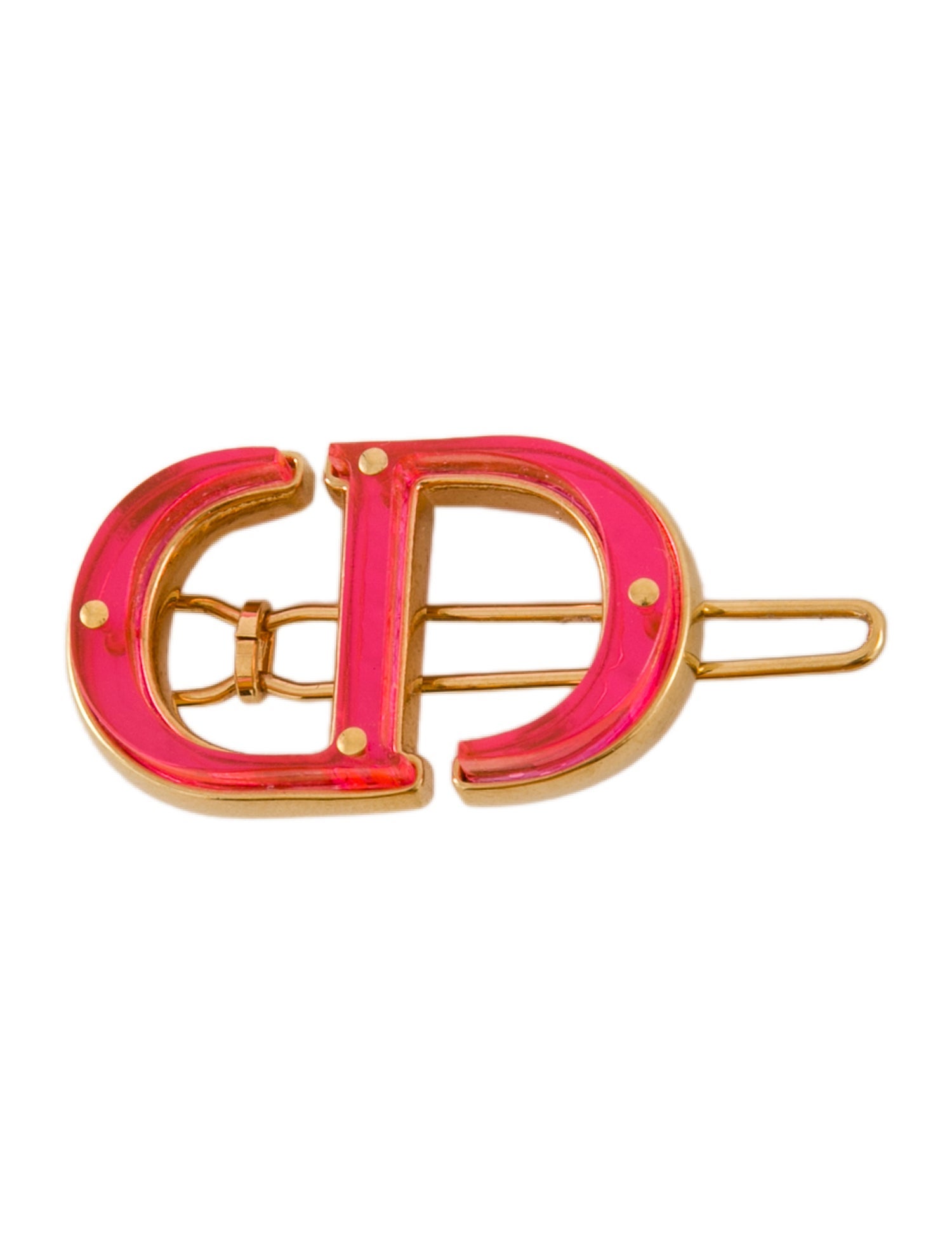 Christian Dior Metal Hairclip w/Tags