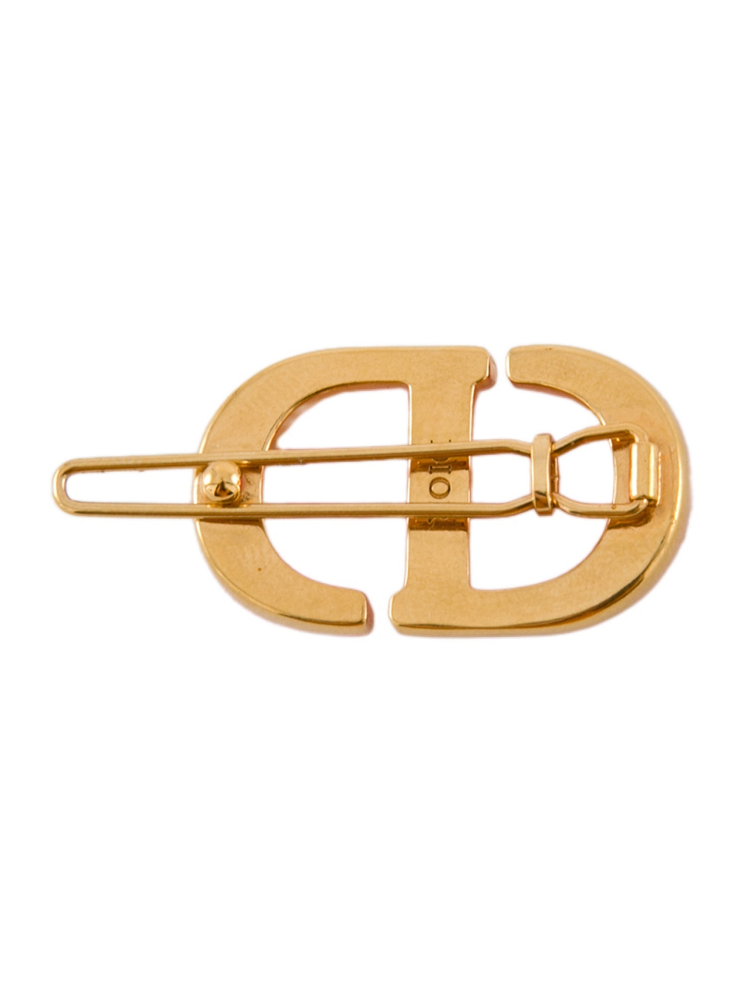 Christian Dior Metal Hairclip w/Tags