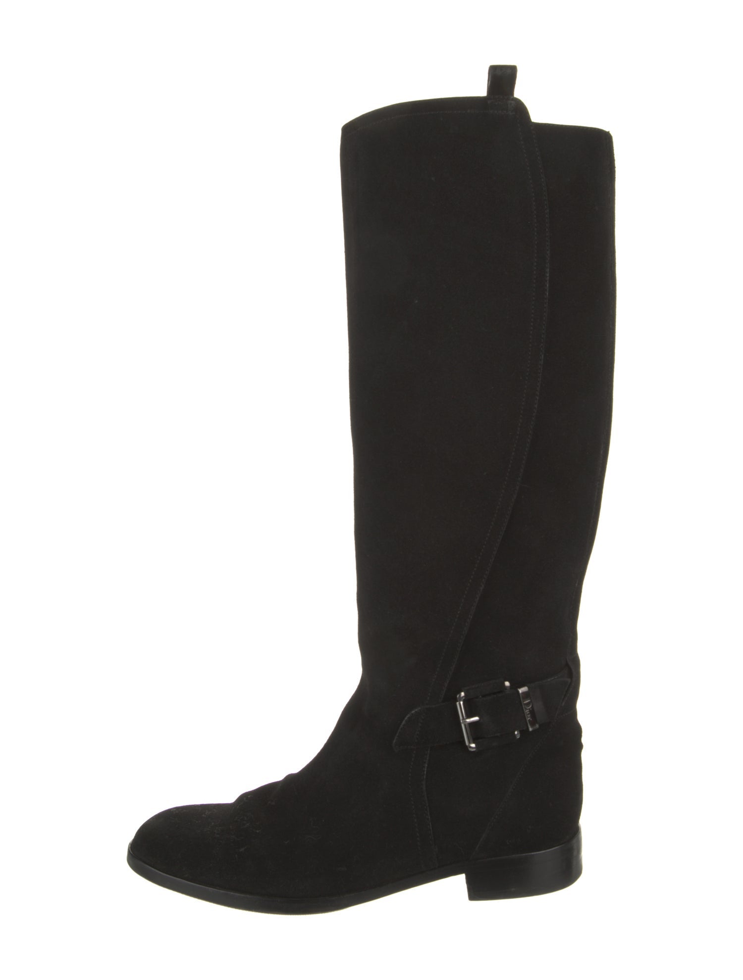 Christian Dior Suede Riding Boots