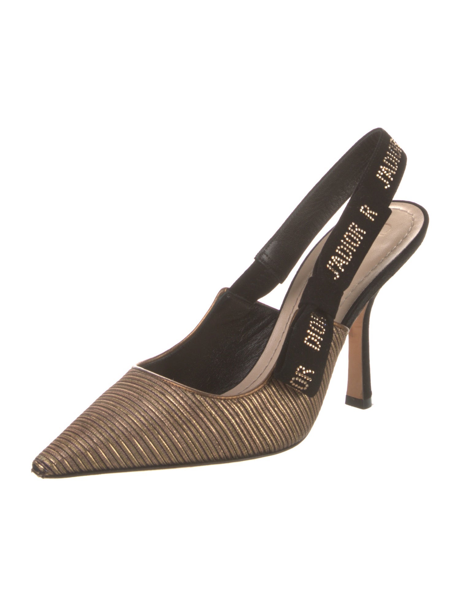 Christian Dior 2019 Printed Slingback Pumps