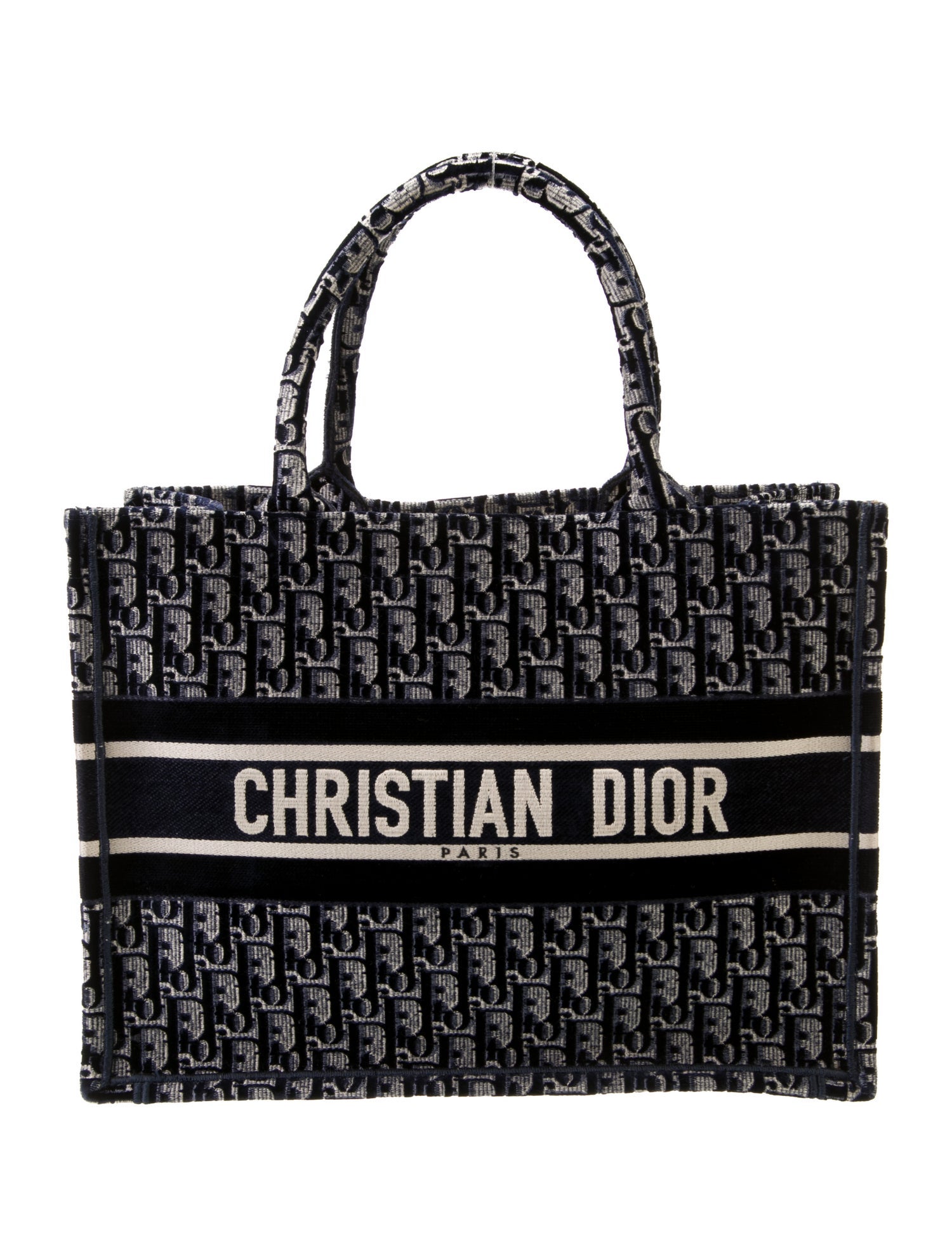 Christian Dior Oblique Jacquard Book Medium