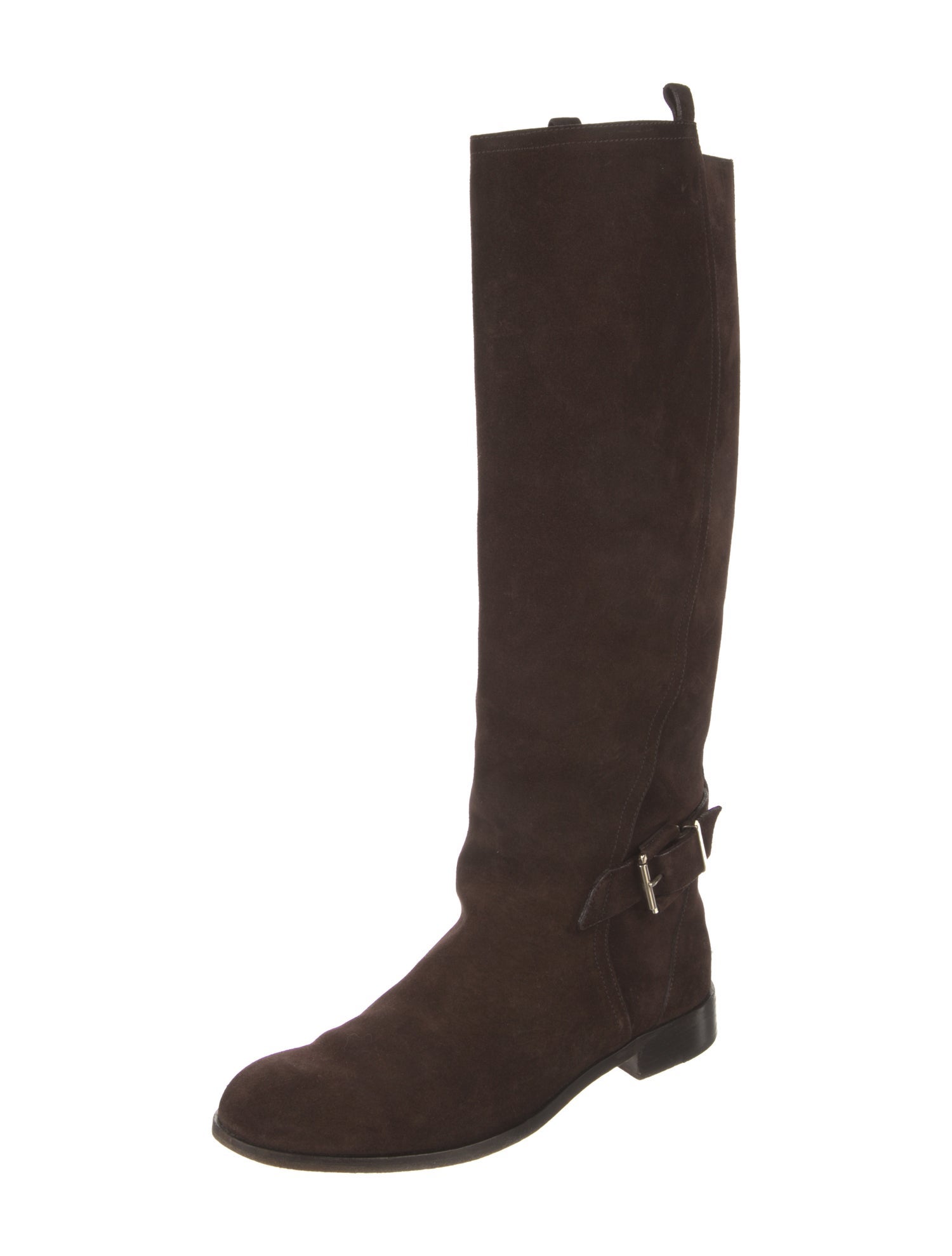 Christian Dior Suede Riding Boots