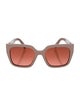 Christian Dior Square Tinted Sunglasses