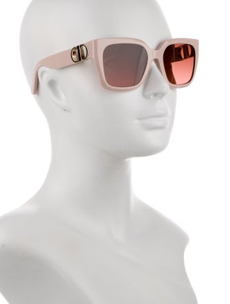 Christian Dior Square Tinted Sunglasses