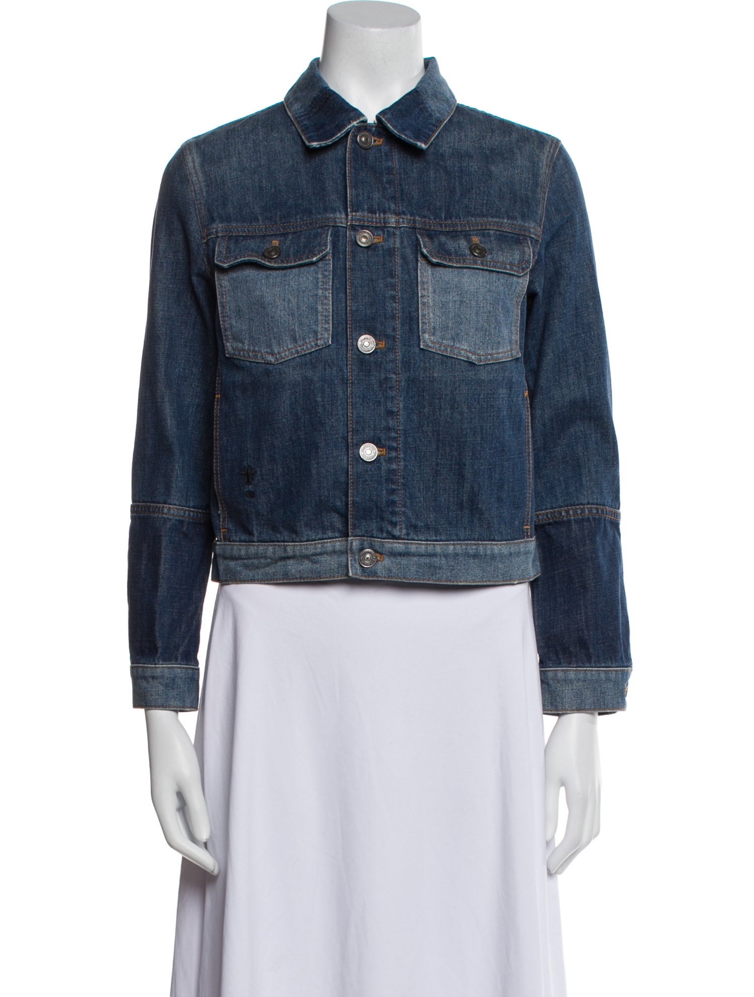 Christian Dior Printed Denim Jacket